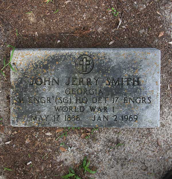 John Jerry Smith Gravestone Photo