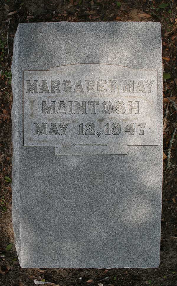 Margaret May McIntosh Gravestone Photo
