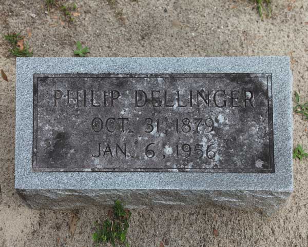 Philip Dellinger Gravestone Photo