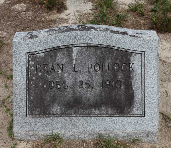 Dean L. Pollock Gravestone Photo
