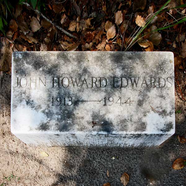 John Howard Edwards Gravestone Photo
