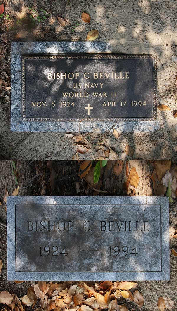 Bishop C. Beville Gravestone Photo