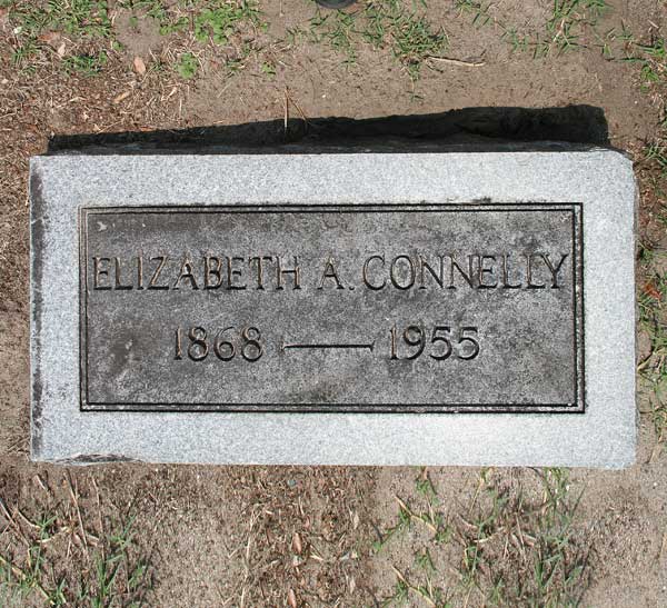 Elizabeth A. Connelly Gravestone Photo