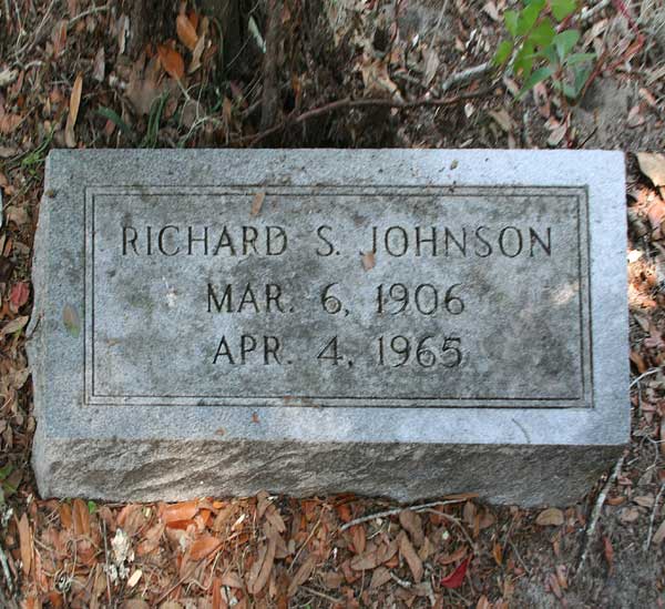 Richard S. Johnson Gravestone Photo
