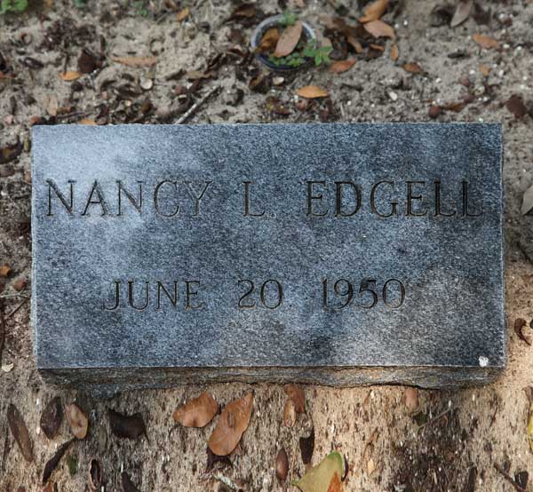 Nancy L. Edgell Gravestone Photo