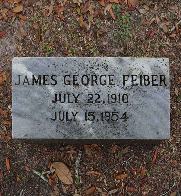 James George Feiber Gravestone Photo