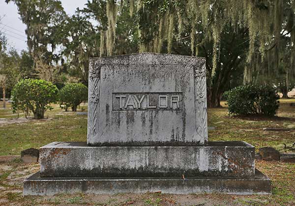  Taylor Gravestone Photo