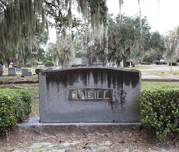  O'Neill Gravestone Photo