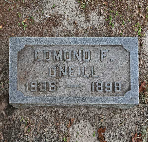 Edmond F. O'Neill Gravestone Photo