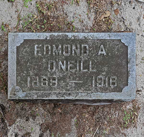 Edmond A. O'Neill Gravestone Photo