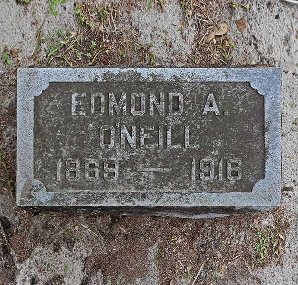 Edmond A. O'Neill Gravestone Photo