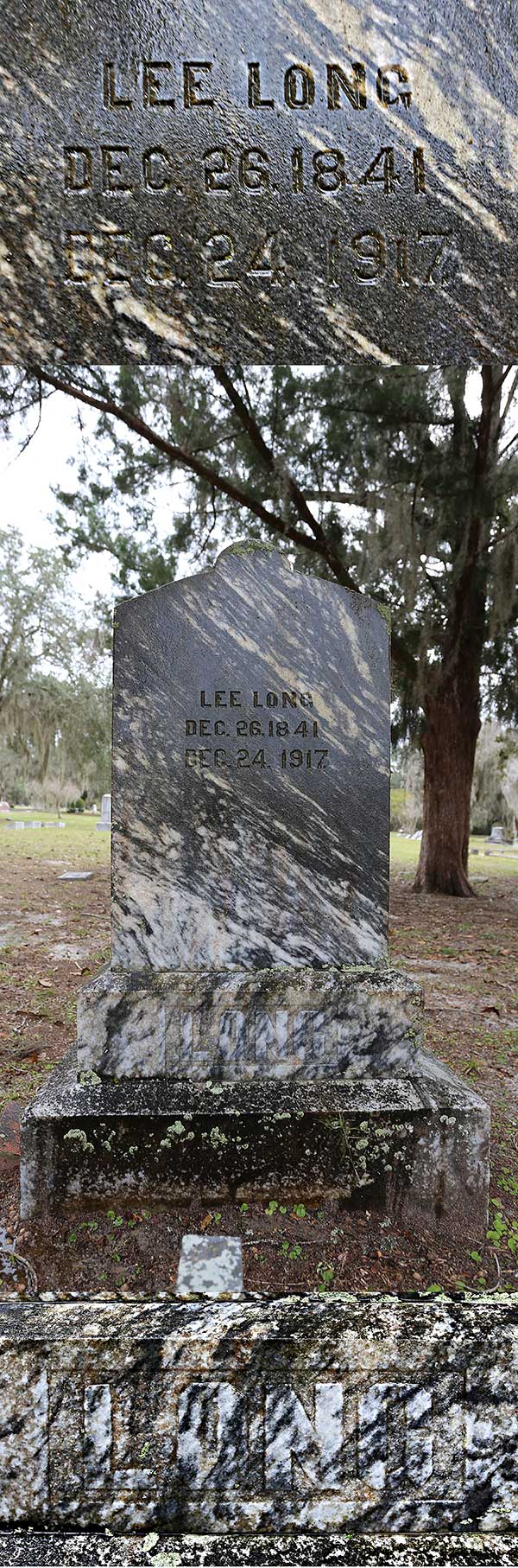 Lee Long Gravestone Photo