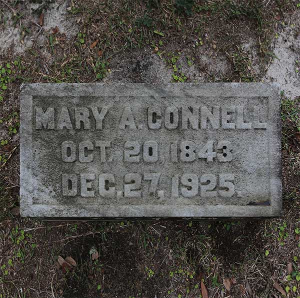 Mary A. Connell Gravestone Photo