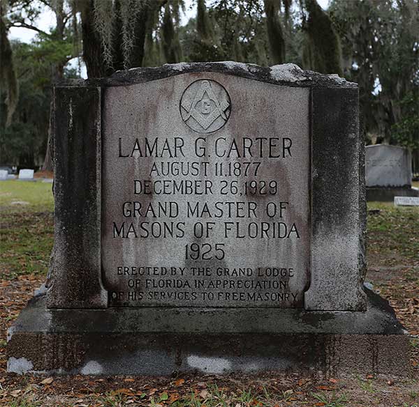 Lamar G. Carter Gravestone Photo