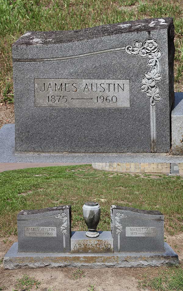 James Austin Armistead Gravestone Photo