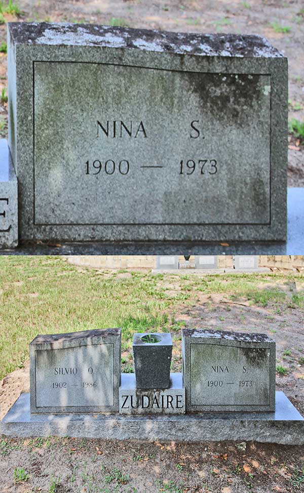 Nina S. Zudaire Gravestone Photo