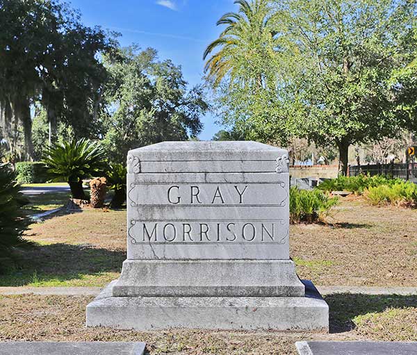  Gray/Morrison  Gravestone Photo