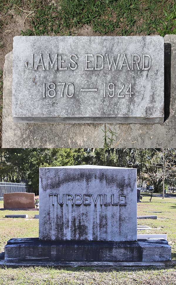 James Edward Turbeville Gravestone Photo