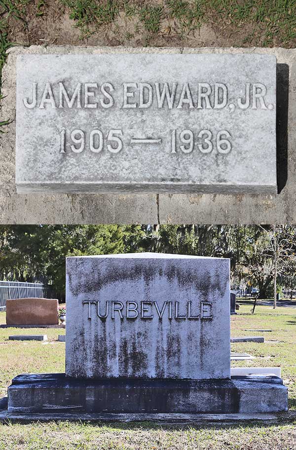 James Edward Turbeville Gravestone Photo