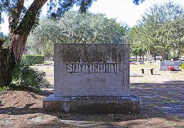  Summerlin Family Monument Gravestone Photo