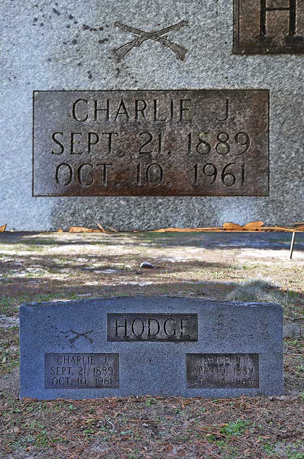 Charlie J. Hodge Gravestone Photo