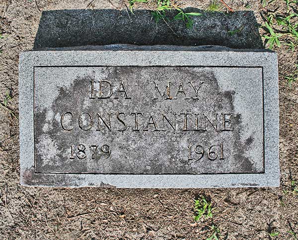 Ida May Constantine Gravestone Photo