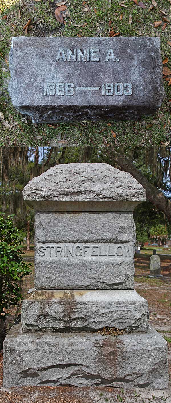 Annie A. Stringfellow Gravestone Photo