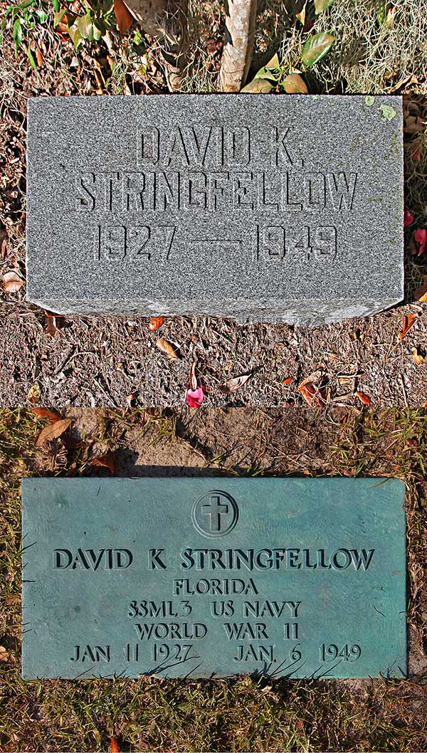 David K. Stringfellow Gravestone Photo