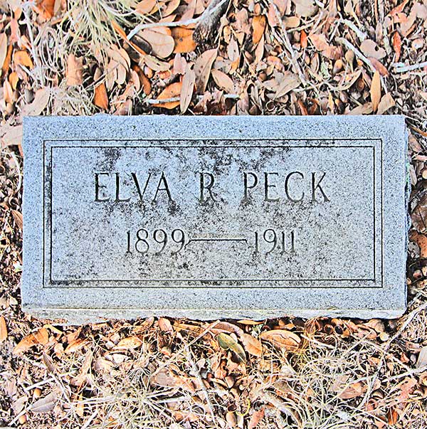 Elva R. Peck Gravestone Photo