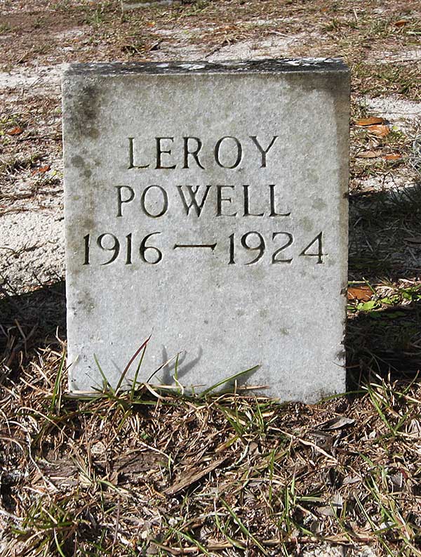 Leroy Powell Gravestone Photo
