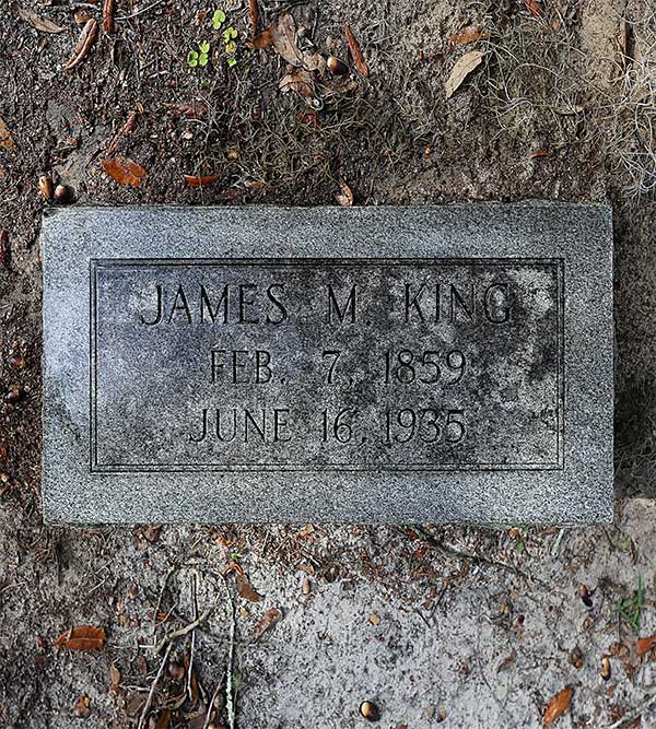 James M. King Gravestone Photo