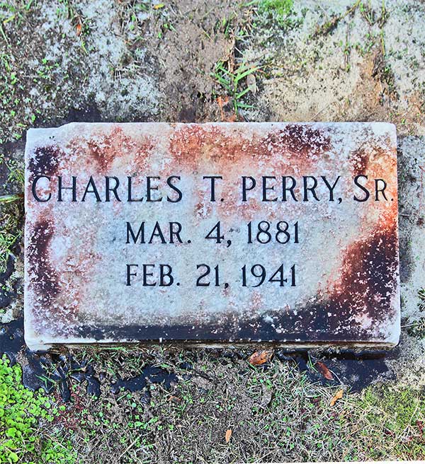 Charles T. Perry Gravestone Photo