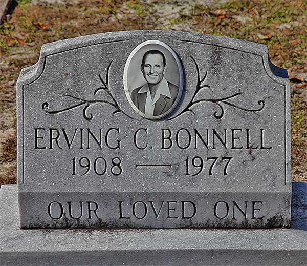 Erving Bonnell Gravestone Photo