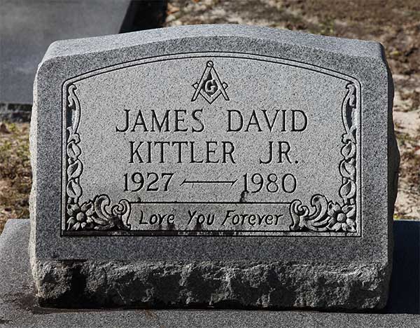 James David Kittler Gravestone Photo
