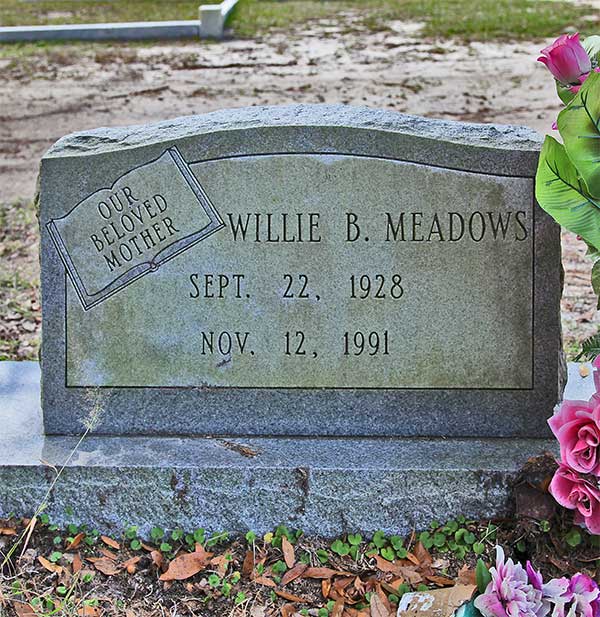 Willie B. Meadows Gravestone Photo