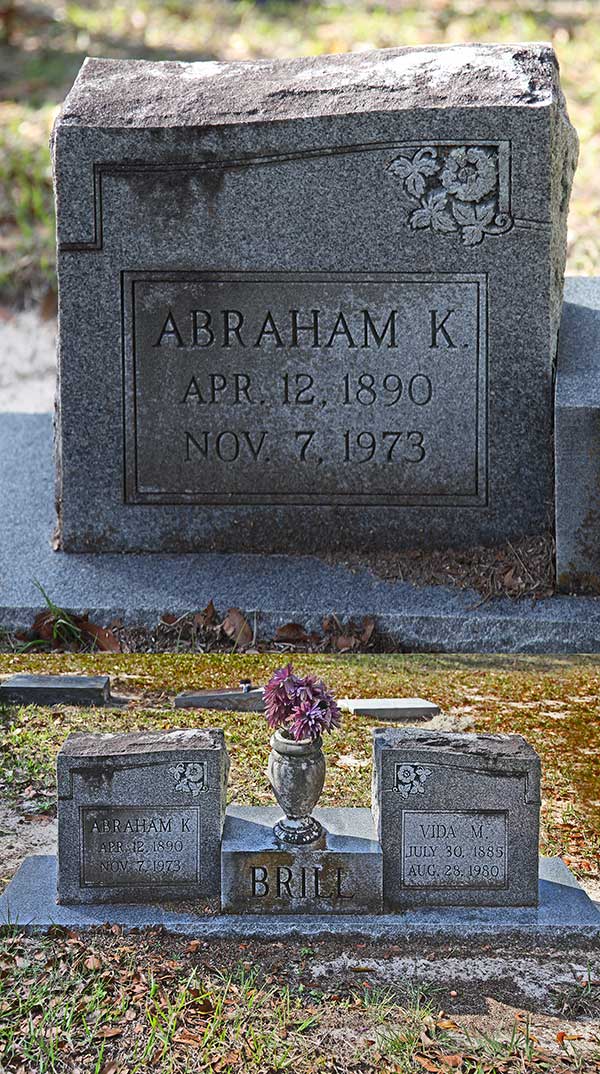 Abraham K. Brill Gravestone Photo