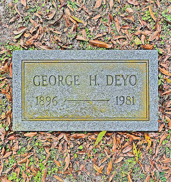 George H. Deyo Gravestone Photo