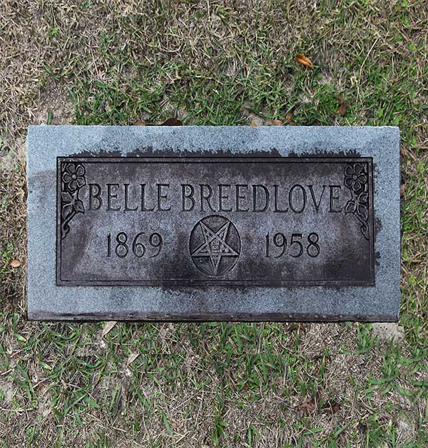 Belle Breedlove Gravestone Photo