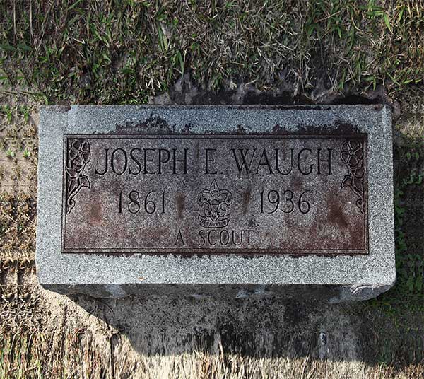 Joseph E. Waugh Gravestone Photo