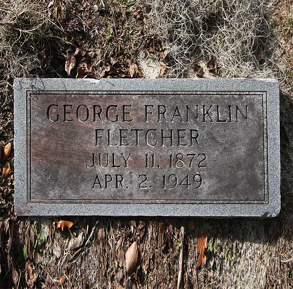 George Franklin Fletcher Gravestone Photo