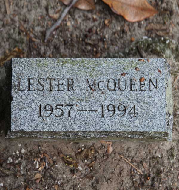 Lester McQueen Gravestone Photo