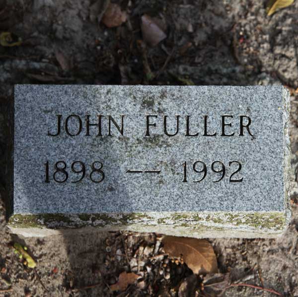 John Fuller Gravestone Photo