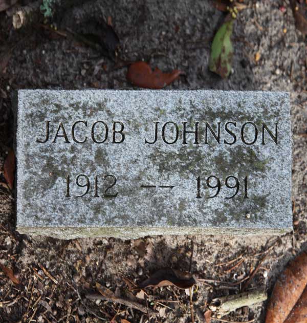 Jacob Johnson Gravestone Photo