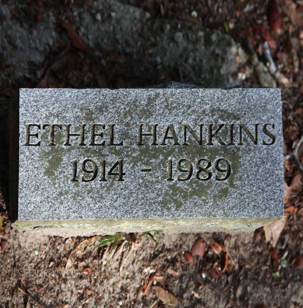 Ethel Hankins Gravestone Photo