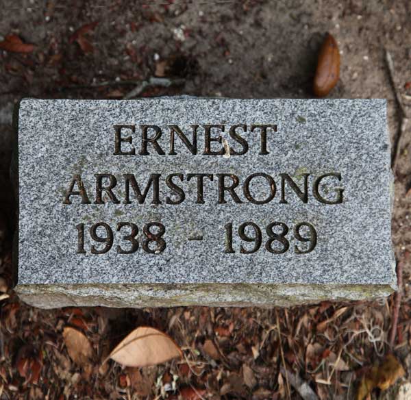 Ernest Armstrong Gravestone Photo