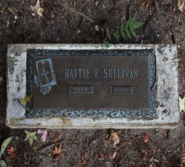 Hattie P. Sullivan Gravestone Photo
