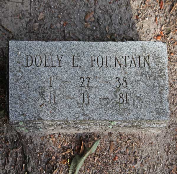 Dolly L. Fountain Gravestone Photo