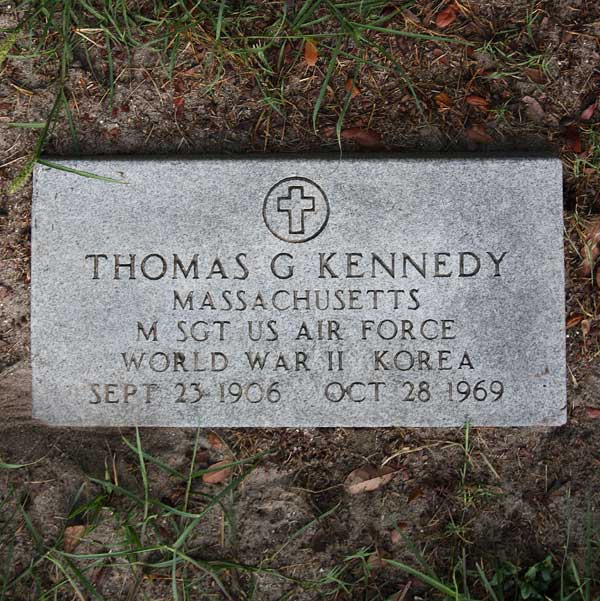 Thomas G. Kennedy Gravestone Photo