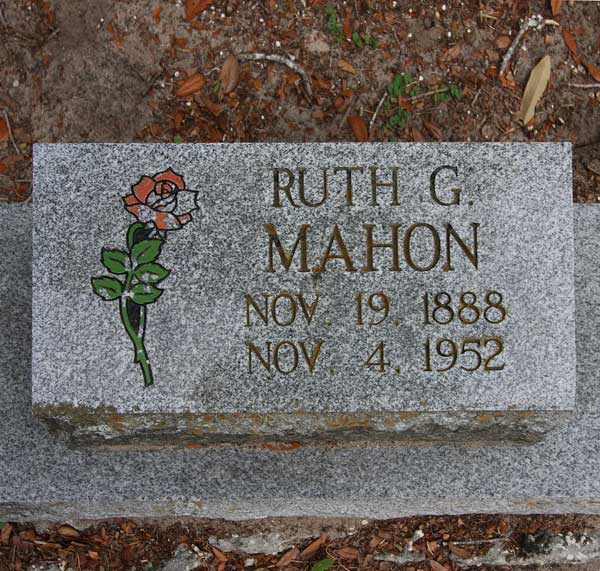 Ruth G. Mahon Gravestone Photo