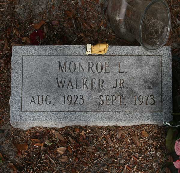 Monroe L. Walker Gravestone Photo